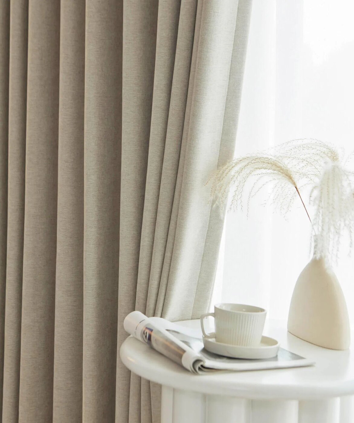 3-Pass Blackout Window Curtain Fabric
